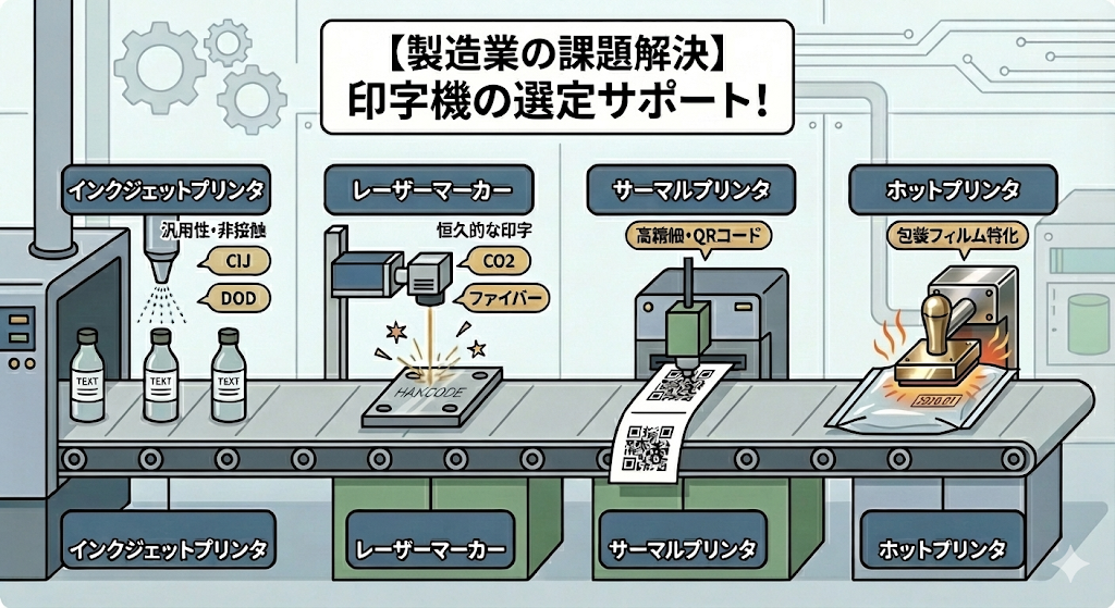 印字機の選定サポート