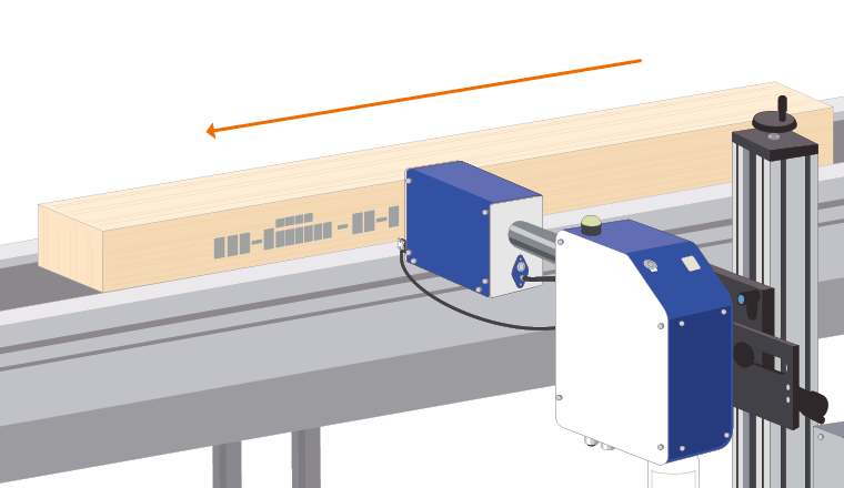 木材へのダイレクト印字