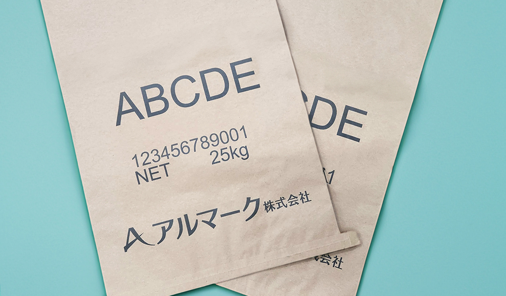 クラフト袋への印字